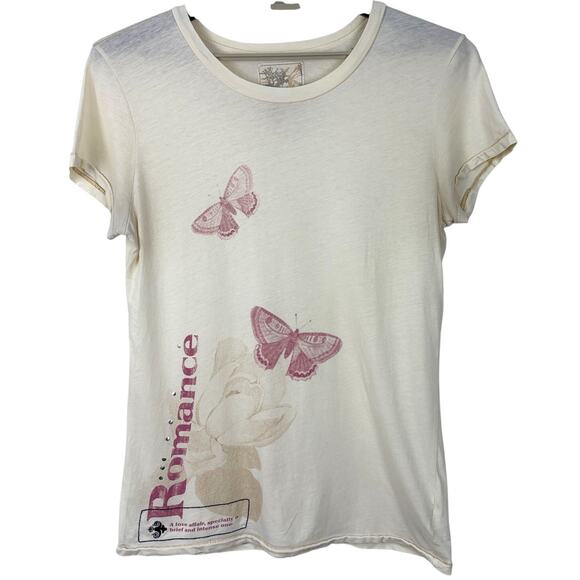 Vintage Y2K Old Navy Graphic T Shirt XL cyber myspace fairy grunge 2006